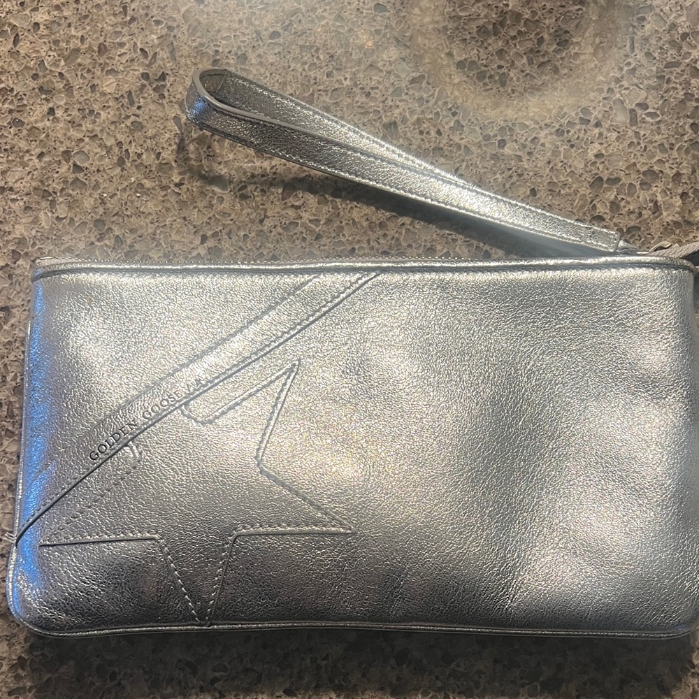 Golden Goode Wristlet Clutch